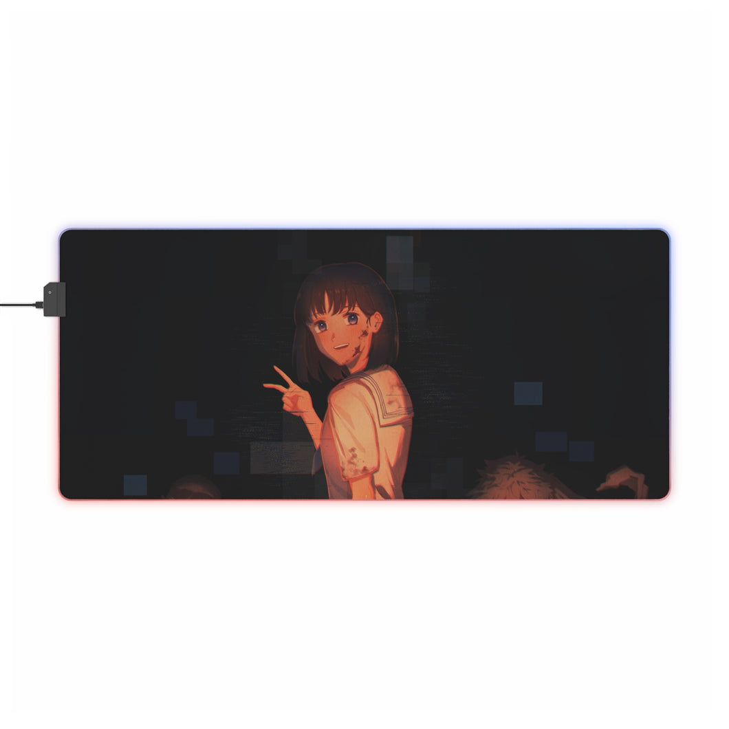 Summer Time Rendering Mio Kofune RGB LED Mouse Pad (Desk Mat)