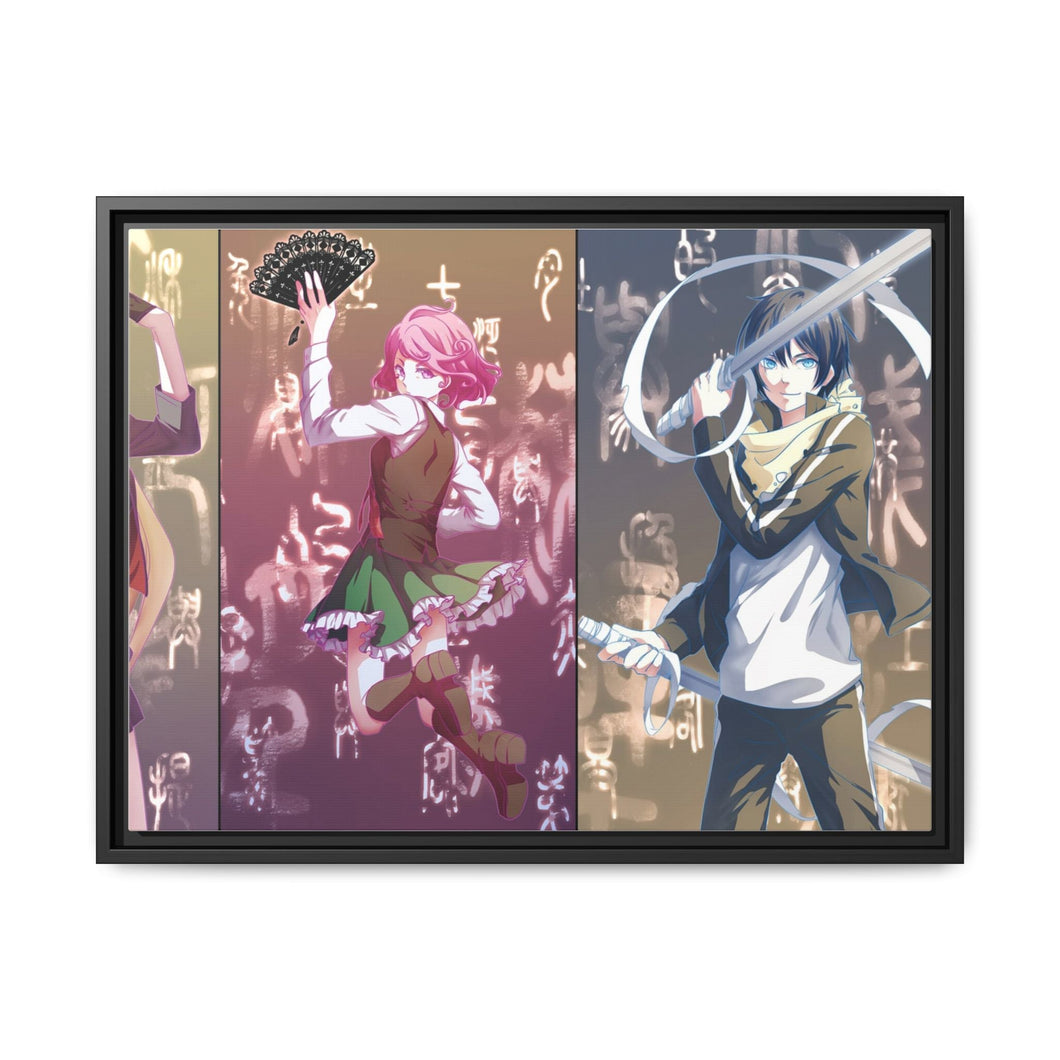 Anime Noragami Canvas Framed Art Print