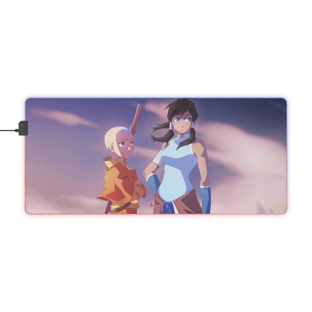 Anime Avatar: The Last Airbender RGB LED Mouse Pad (Desk Mat)