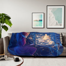 Load image into Gallery viewer, Anime Neon Genesis Evangelionr Sherpa Blanket
