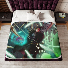Load image into Gallery viewer, Anime Black Clover Sherpa Blanket
