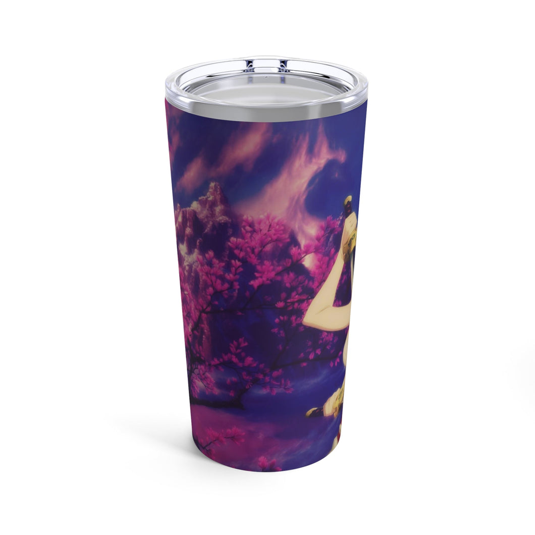 Erza Scarlet - Sakura Fantasy Mountain Tumbler 20oz