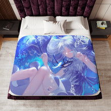 Load image into Gallery viewer, Anohana Meiko Honma Sherpa Blanket
