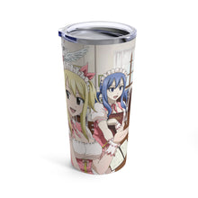 Load image into Gallery viewer, Fairy Tail Natsu Dragneel, Erza Scarlet, Gray Fullbuster, Lucy Heartfilia, Happy Tumbler 20oz
