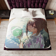 Load image into Gallery viewer, Rascal Does Not Dream Of Bunny Girl Senpai Sherpa Blanket
