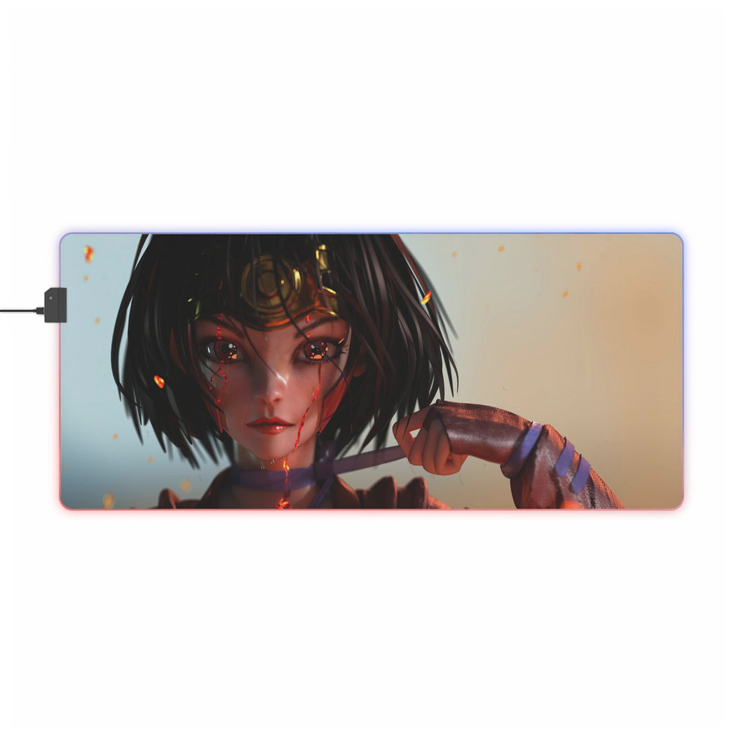 Kabaneri Of The Iron Fortress RGB LED Mouse Pad (Desk Mat)