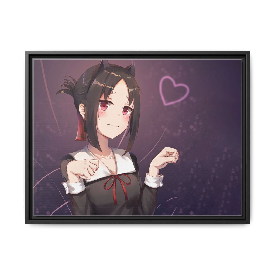 Kaguya Shinomiya Canvas Framed Art Print