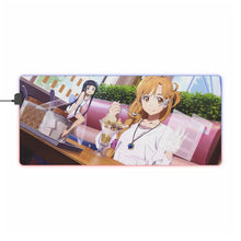 Load image into Gallery viewer, Sword Art Online Asuna Yuuki, Yui RGB LED Mouse Pad (Desk Mat)
