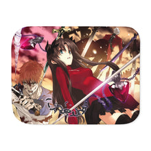 Load image into Gallery viewer, Shiroh and Rin ( Fate/Stay Night) Sherpa Blanket
