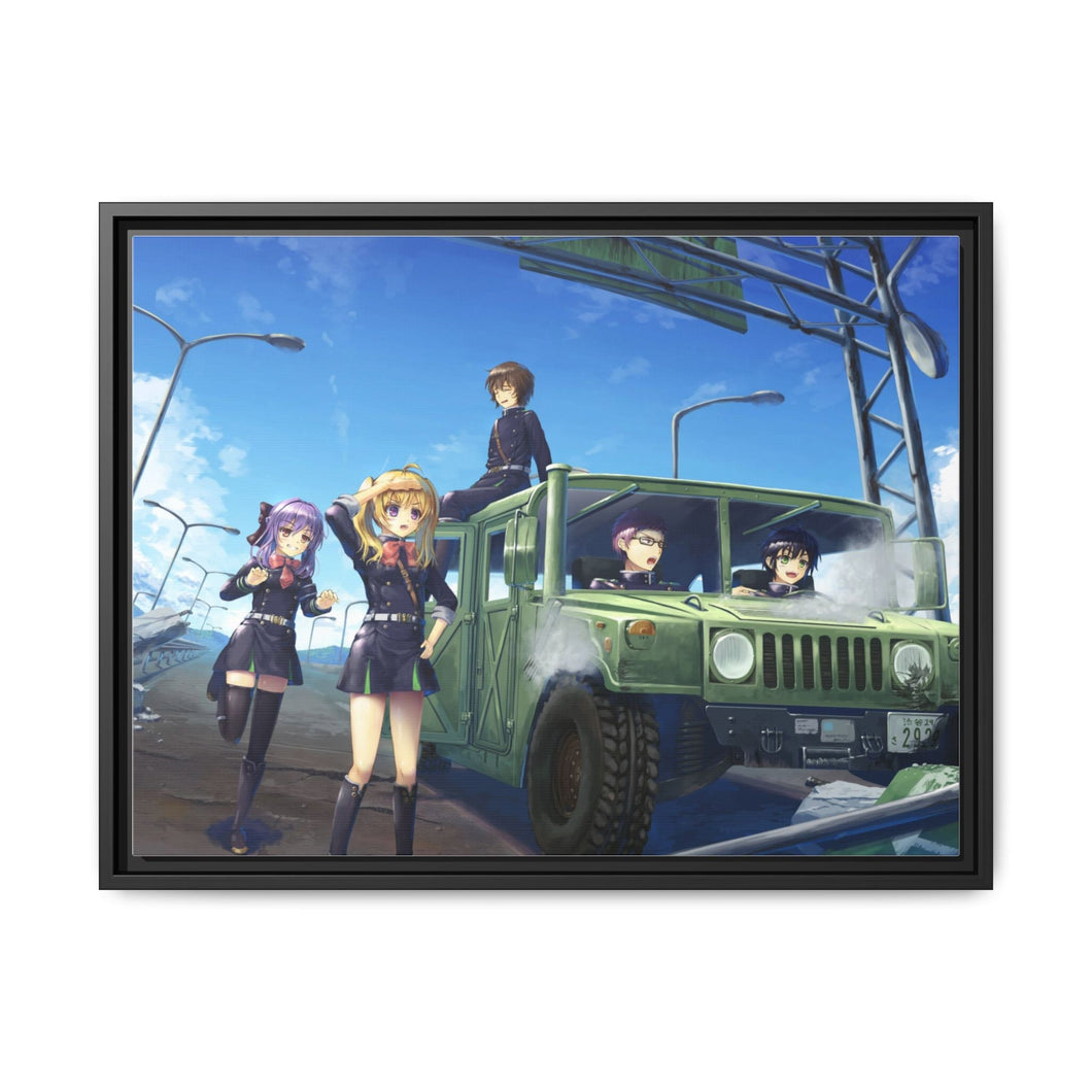 Seraph of the End Canvas Framed Art Print