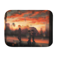 Mob Psycho 100 Arataka Reigen, Shigeo Kageyama, Ritsu Kageyama Sherpa Blanket