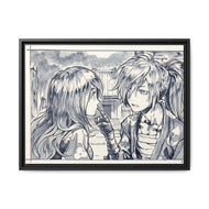 Anime Dororo Canvas Framed Art Print