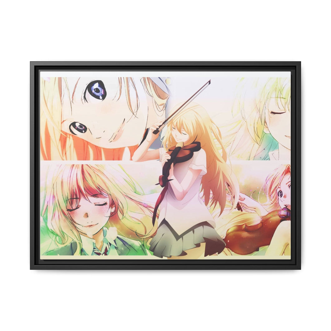 Anime Your Lie in April Canvas Framed Art Print