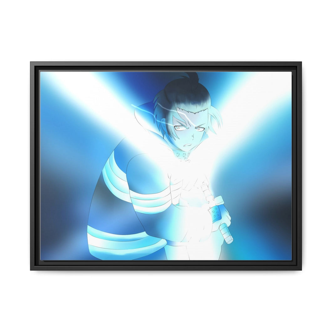 Fire Force Arthur Boyle Canvas Framed Art Print