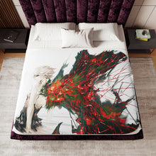 Load image into Gallery viewer, Anime Tokyo Ghoul Sherpa Blanket
