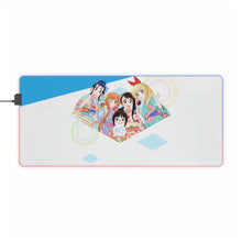 Load image into Gallery viewer, Nisekoi Chitoge Kirisaki, Kosaki Onodera, Seishirou Tsugumi, Marika Tachibana, Ruri Miyamoto RGB LED Mouse Pad (Desk Mat)
