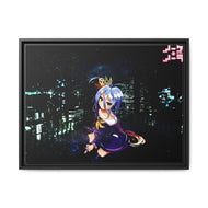 Shiro - No Game No Life Canvas Framed Art Print