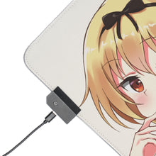 Load image into Gallery viewer, Arifureta Shokugyou De Sekai Saikyou RGB LED Mouse Pad (Desk Mat)
