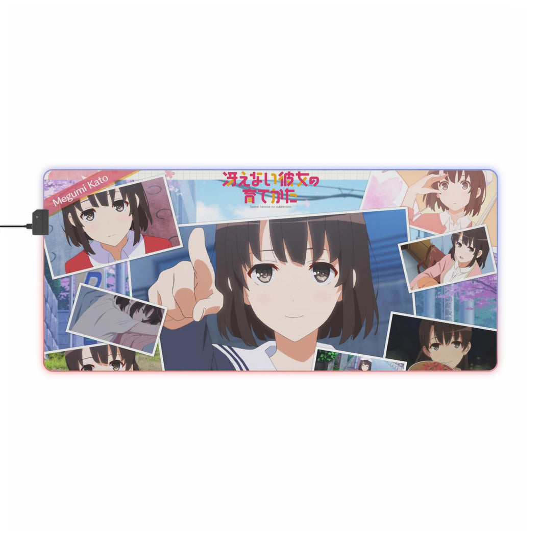 Saekano: How To Raise A Boring Girlfriend RGB LED Mouse Pad (Desk Mat)