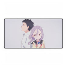 Load image into Gallery viewer, Your Name pose (Urushi and Ayumu version) Mouse Pad (Desk Mat)
