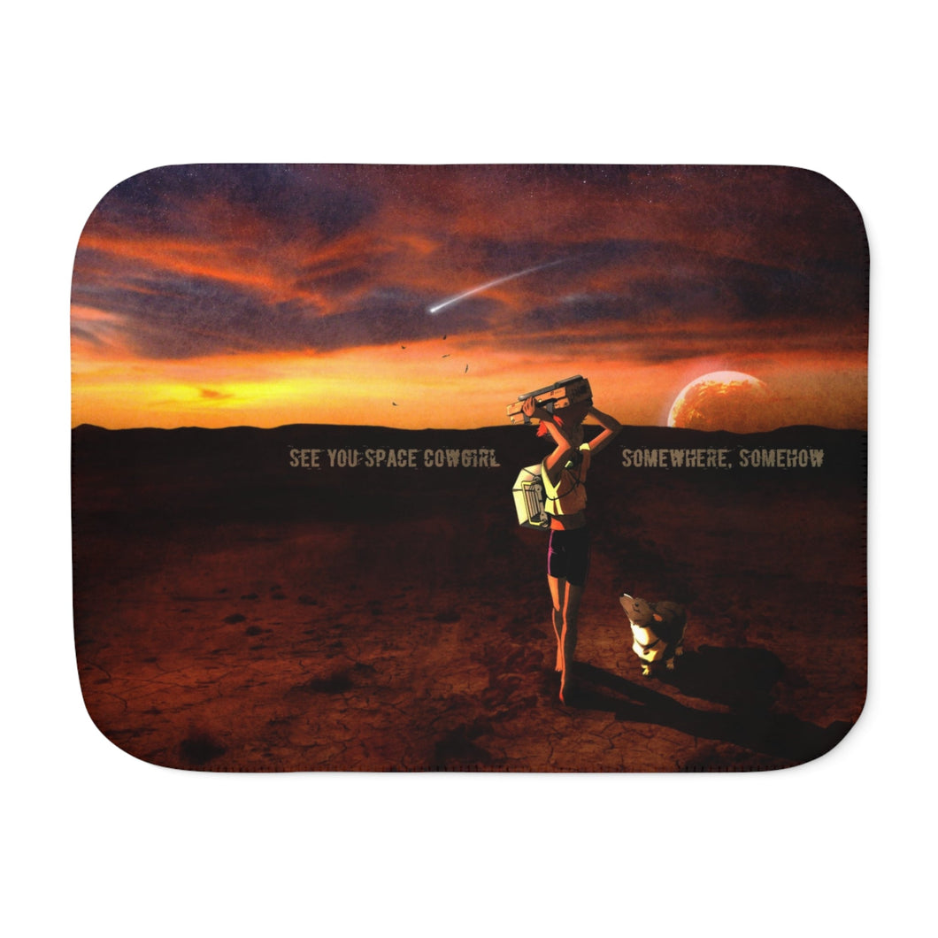 Anime Cowboy Bebop Sherpa Blanket