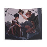 Shōyō Hinata Tobio Kageyama Indoor Wall Tapestry