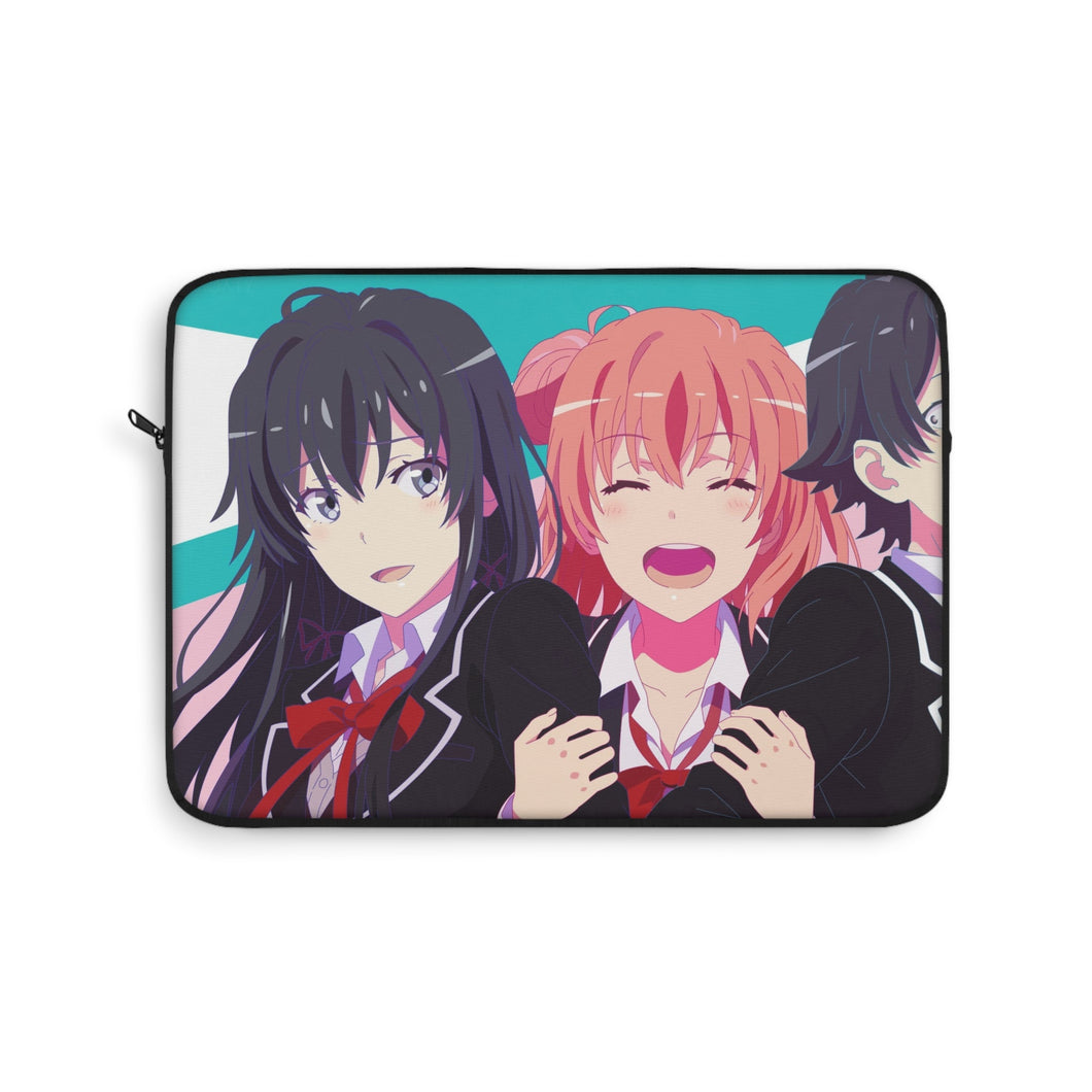 My Teen Romantic Comedy SNAFU Hachiman Hikigaya, Yukino Yukinoshita, Yui Yuigahama Laptop Sleeve