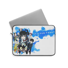 Load image into Gallery viewer, Blue Exorcist Laptop Sleeve
