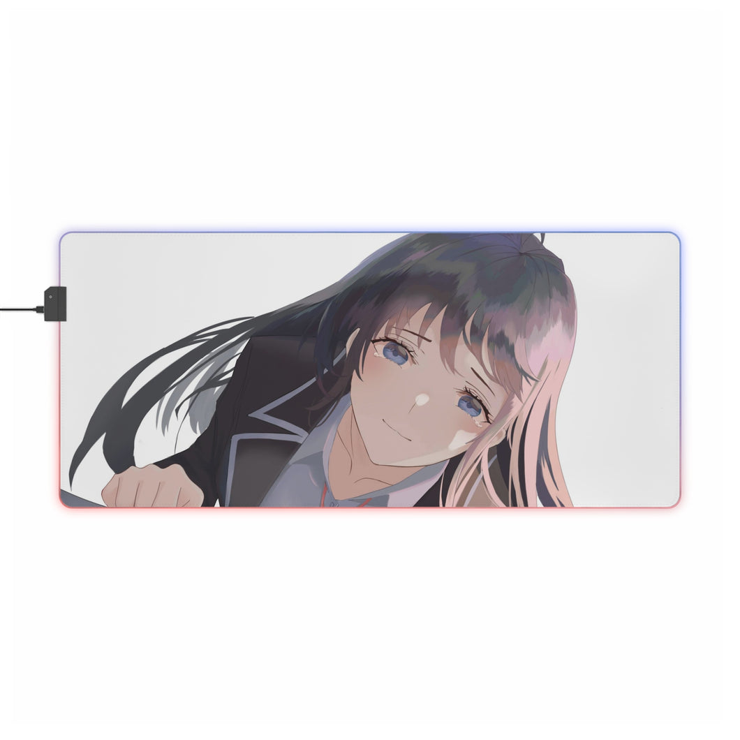My Teen Romantic Comedy SNAFU Yukino Yukinoshita RGB LED Mouse Pad (Desk Mat)