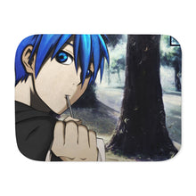 Load image into Gallery viewer, Kuroko&#39;s Basketball Tetsuya Kuroko Sherpa Blanket

