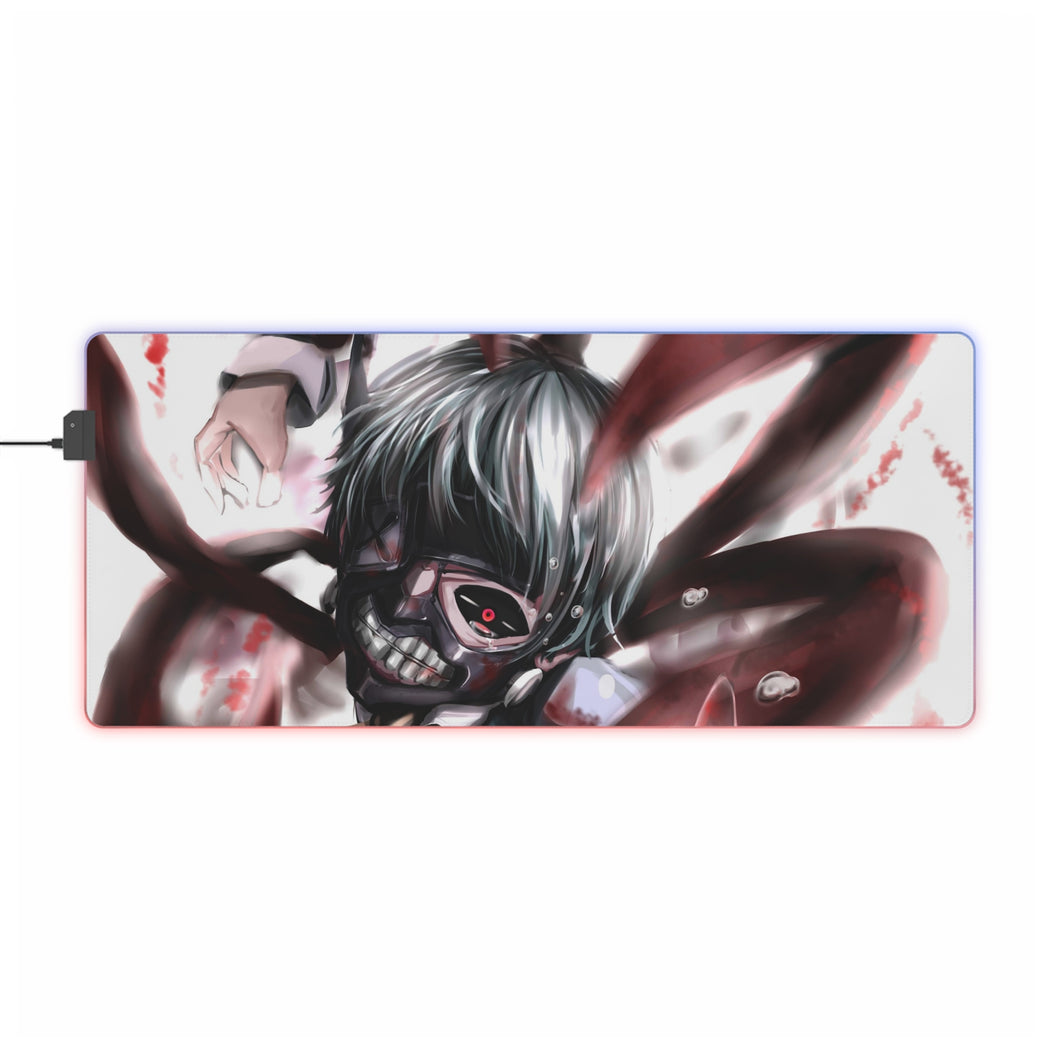 Tokyo Ghoul Ken Kaneki RGB LED Mouse Pad (Desk Mat)