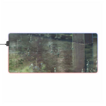 Load image into Gallery viewer, The Garden Of Words RGB LED Mouse Pad (Desk Mat)
