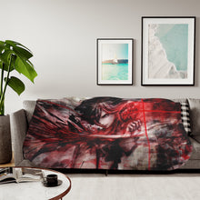 Load image into Gallery viewer, Matoi Ryuuko (Kill la Kill) Sherpa Blanket
