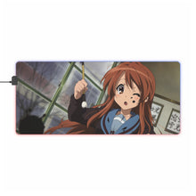Load image into Gallery viewer, The Melancholy Of Haruhi Suzumiya RGB LED Mouse Pad (Desk Mat)
