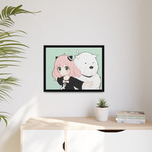 Load image into Gallery viewer, Anime Spy x Family Canvas Framed Art Print
