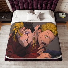 Load image into Gallery viewer, Tokyo Revengers Kazutora Hanemiya Sherpa Blanket
