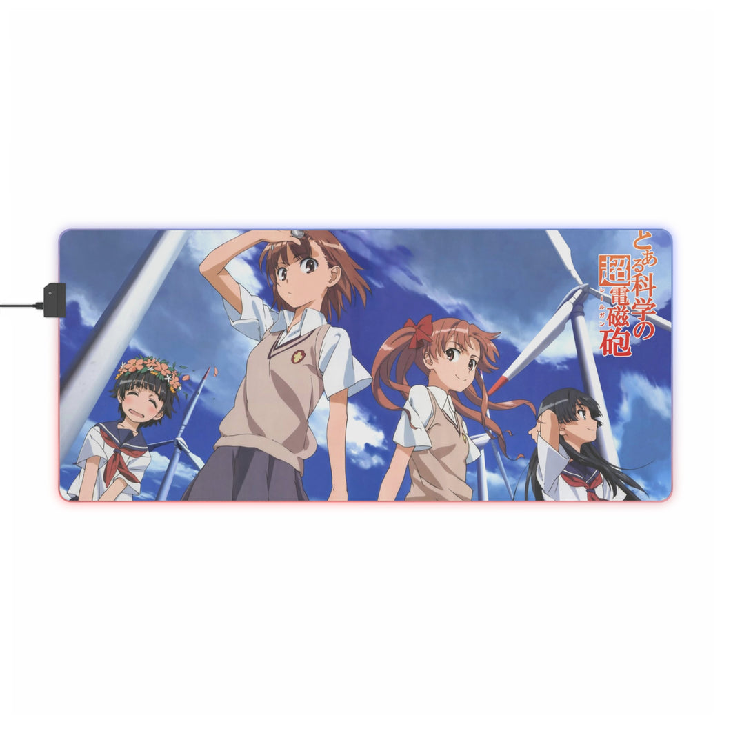 A Certain Scientific Railgun RGB LED Mouse Pad (Desk Mat)