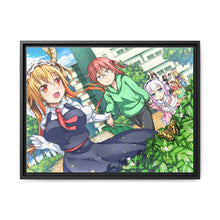 Load image into Gallery viewer, Anime Miss Kobayashi&#39;s Dragon Maid Canvas Framed Art Print
