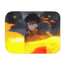 Load image into Gallery viewer, Shinra Kusababe Sherpa Blanket
