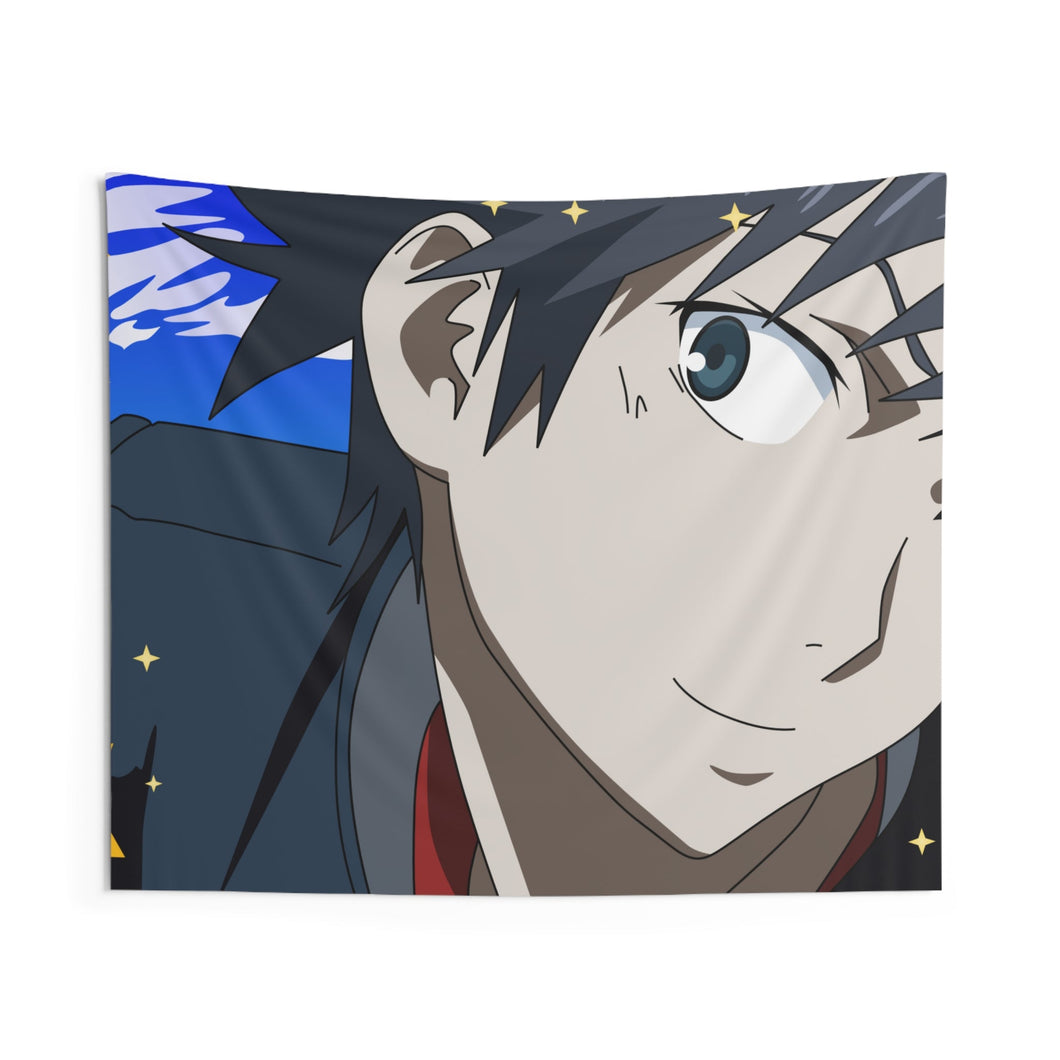 A Certain Magical Index Kamijou Touma Indoor Wall Tapestry