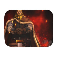 Load image into Gallery viewer, Anime Vinland Saga Sherpa Blanket
