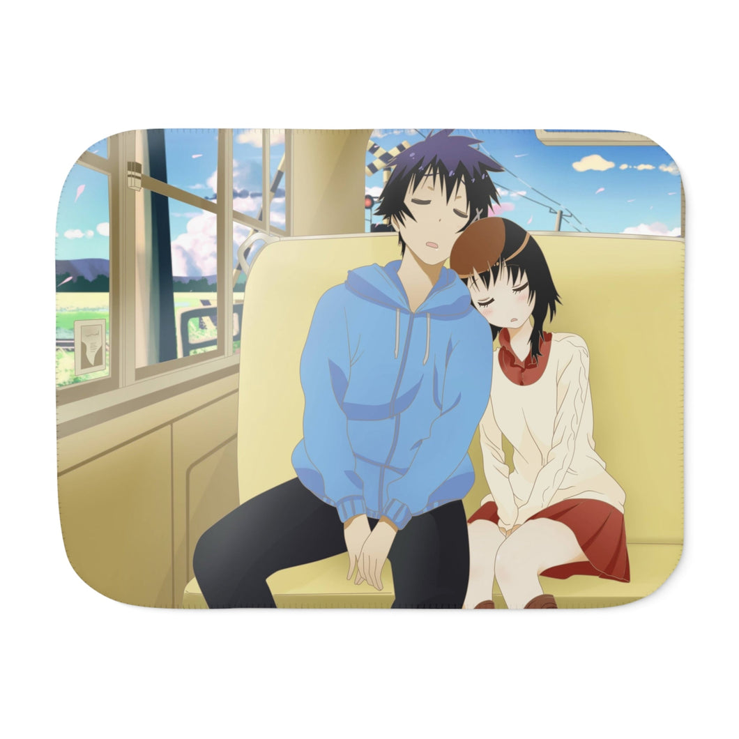 Nisekoi Kosaki Onodera Sherpa Blanket