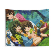 Clannad Tomoya Okazaki, Nagisa Furukawa, Fuuko Ibuki Indoor Wall Tapestry