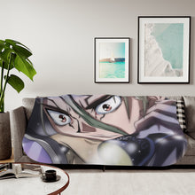 Load image into Gallery viewer, Anime Dr. Stone Sherpa Blanket
