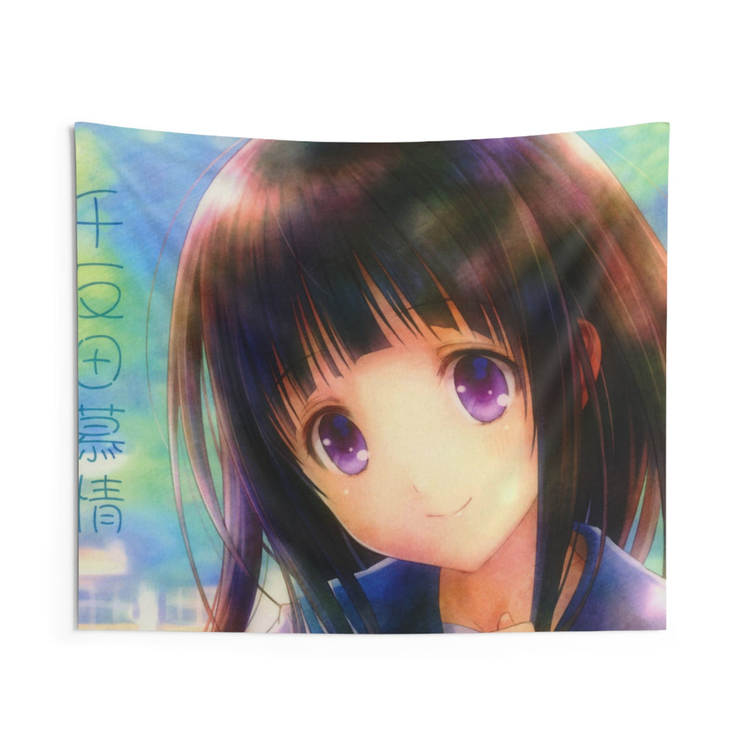 Chitanda Eru Smile Indoor Wall Tapestry