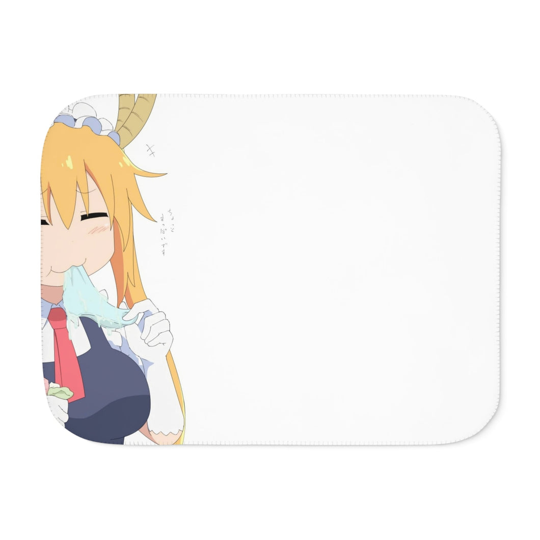 Miss Kobayashi's Dragon Maid Kobayashi San Chi No Maid Dragon, Tohru Sherpa Blanket