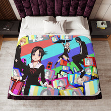 Load image into Gallery viewer, Anime Kaguya-sama: Love is War Sherpa Blanket

