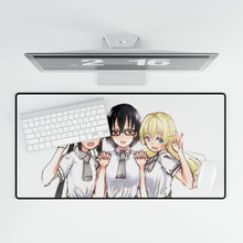 Load image into Gallery viewer, Asobi Asobase Mouse Pad (Desk Mat)
