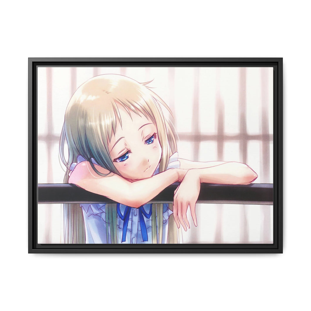 Anohana Canvas Framed Art Print