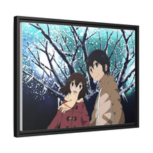 Load image into Gallery viewer, Anime ERASED Canvas Framed Art Print
